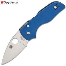 Spyderco Lil Native Compression Lock SPY27 Satin Blade Cobalt Blue G10 C230GPCBL picture
