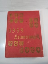1959 American High Schools in Germany Yearbook Erinnerungen Vtg (Newt Gingrich) picture