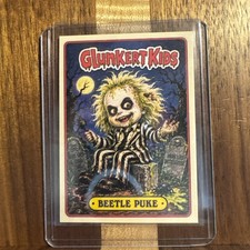 Glunkert Kids Beetlejuice Beetle Puke Horror Gpk Parody Art Card picture