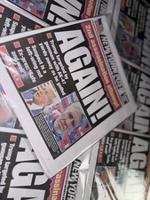⭐️ SECOND ASSASSINATION OF DONALD TRUMP NEWSPAPER “AGAIN” NEW YORK POST 9/16/24 picture