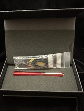 MOKA ballpoint pen by GIULIANO MAZZUOLI - Red Aluminum - NEW picture