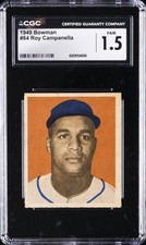 1949 BOWMAN #84 ROY CAMPANELLA CGC 1.5 picture
