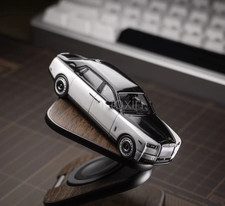 Banana 1:64 Scale Black White Phantom VIII Centenary Diecast Metal Toy Model picture