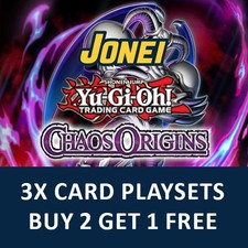 YuGiOh Chaos Origins CORI-EN Single Cards & 3x Playset Common & Super Rare picture