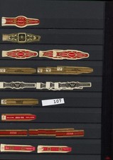 P106-7 31 Cigar bands.  mi avana , Cinco, GarciaAlonso Leda havana WhiteHeather picture