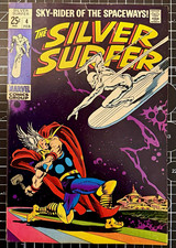 (1968) Silver Surfer #4 (VF) Very Nice Higher Grade Grail picture