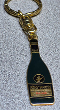 Vintage Remy Martin Fine Champagne COGNAC  V.S.O.P.  Bottle Gold &Black Keychain picture