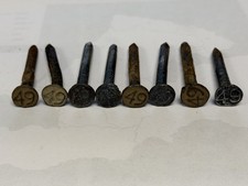 Railroad Date Nail 1949 Lot Of 8 Rare  picture
