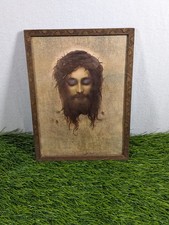 Gabriel Max Veronica’s Veil Jesus Christus Framed Print Optical Illusion 1874 picture