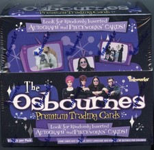 Osbournes Trading Card Box 36 Packs Ozzy Inkworks 2002 Factory Sealed picture