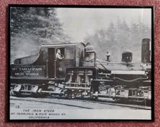 The Iron Steed Mt Tamalpais Muir Woods California Large Picture Train Railroad picture