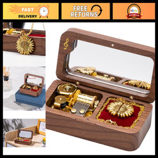 Sunshine Music Box & Sunflower Necklace Gift for Women, Mom, Grandma, Daughter picture