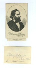 OLIVER OPTIC WILLIAM T. ADAMS Signed autograph scarce Uncle Ben Robinson Crusoe picture