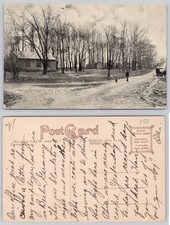 Valley Forge PA General Knox's Artillery Camp c1910 Man Dog Carriage Cabin picture