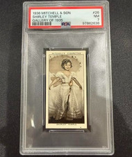 1936 Mitchell's Gallery of 1935 #26 Shirley Temple  PSA 7 NM picture