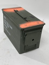 50 Cal Metal Ammo Can – Military Steel Box Ammo Storage - Used picture