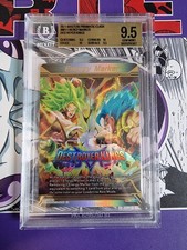 Dragon Ball Super Energy Marker M-19 Destroyer Kings Holo Broly Gogeta BGS 9.5 picture