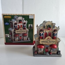 Lemax Mary’s Christmas Boutique 85344 Caddington Village Lighted Building Box picture
