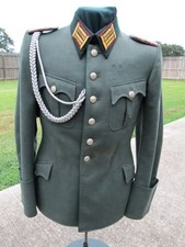 Original German WWII High Grade Administrative Officer Piped Tunic and Trousers picture