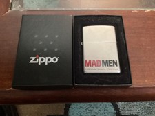 MADMEN ZIPPO LIGHTER WITH CASE picture