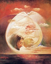 Catholic print picture  -  THE TRINITY 3  -  8