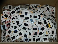Lot of 100 VTG 35mm Photo Slides 40's-80's Random Amateur Film Slides picture