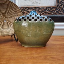 Luminary Ceramic Flower Frog Vase 8