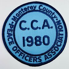 Monterey County Association CCA 1980 California Patch A7 picture
