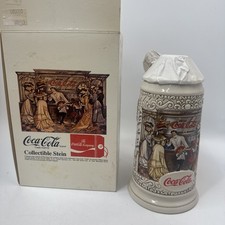 Coca-Cola 1995 The Soda Fountain Lidded Stein picture