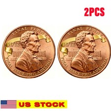 2PC The Last U.S  1909-2025 Memorial Medal Collectibles h picture