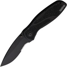 Kershaw Blur A/O Blk Factory Second - Brand New - KSX1670BLKST B - READ picture