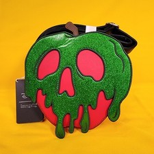 Loungefly Disney Snow White and the Seven Dwarfs Poison Apple Crossbody Bag NEW picture