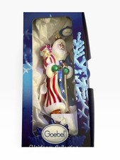 2002 Goebel Heirloom Collection Christmas Magic Patriotic Santa w/ Box picture