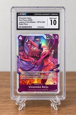 2025 One Piece OP12 EN Vinsmoke Reiju #063 CGC 10 GEM SUPER RARE Extended Art picture