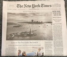 The New York Times Friday September 11 2026  REFLECTIONS ON 9/11 picture