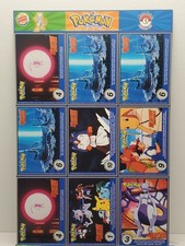 POKEMON Trivia 1999 Burger King Master Trainer Collector Set-COMPLETE-UNCUT 1-20 picture