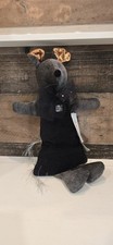 Vintage HTF Halloween Woof & Poof Witch Mouse Plush Shelf Sitter RARE 15