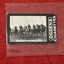 1901-1902 Ogden’s Tab Cigarettes WEDNESDAY WELTER HANDICAP Horse Racing T Cd #64 picture