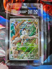 Pokemon ME Phantasmal Flames Meowth 106/094 IR. **TAG 10  MINT** picture