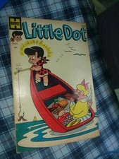 Harvey Comics Little Dot #8 1954 pre-code Richie Rich appearance 1st first print picture