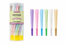 120 Pack Rainbow Dogwalker Pre-Rolled Cones W/ Packers | Low Ash | Slow Burning picture