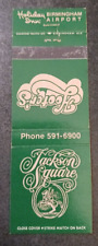 vtg MATCHBOOK MATCHCOVER  Jackson Square Hooter's Holiday Inn Birmingham Airport picture