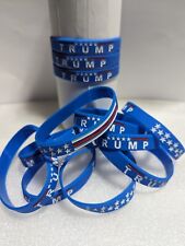 (10 Pack) Donald Trump Wristbands picture