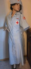 Vintage 1950s American Red Cross Volunteer Uniform Cap  picture