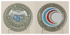 Coastline Community College Those Who Serve Challenge Coin  3#A picture