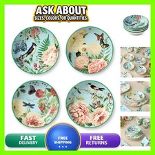 Certified International Flora Set of 4 Ceramic Soup Bowls 9