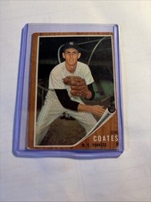 1962 Topps Baseball Bubba Morton ￼ Detroit Tigers And Jim Coates New York Yankee picture