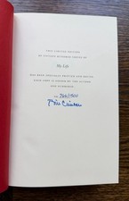 My Life (Limited Deluxe Edition) Memoir SIGNED by Bill Clinton - 766/1500 picture
