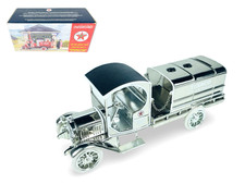 #19812 Ertl 1/25 Diecast Chrome TEXACO 1919 GMC Tanker Truck w/Box picture