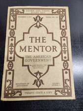 Dec. 1917 The Mentor - The American Government - Serial # 144 picture